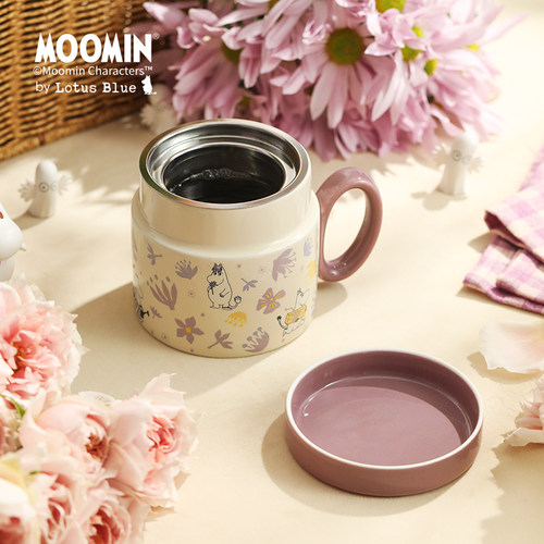 姆明高颜值茶杯水杯陶瓷杯