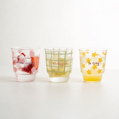 高硼硅杯子2026新款家用玻璃水杯