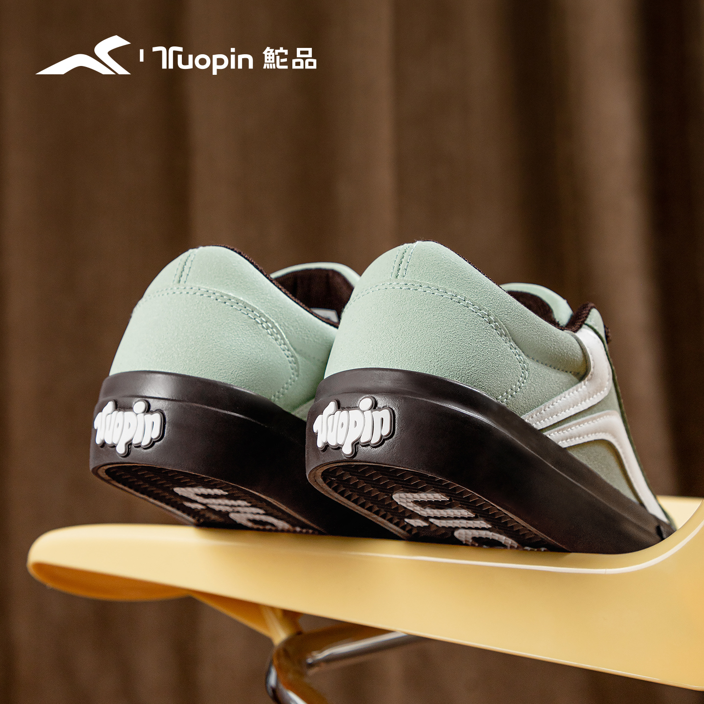 鮀品冰川蓝板鞋女春夏新款帆布鞋