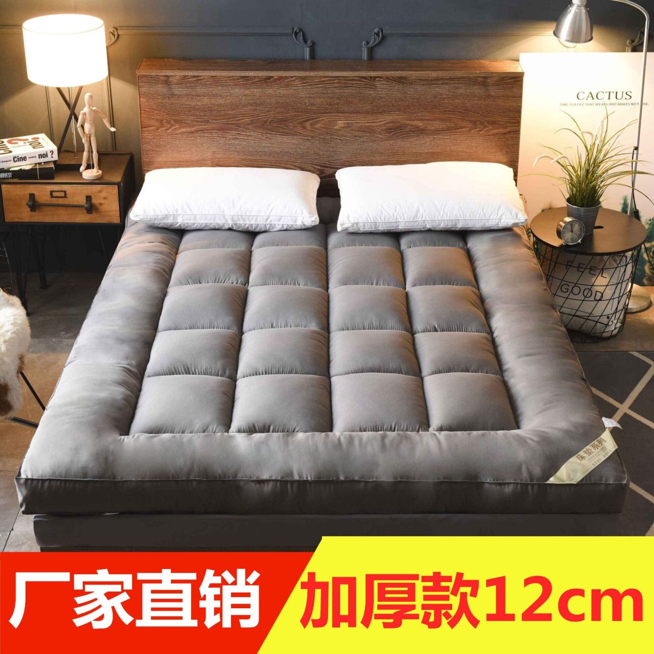 加厚羽绒棉床垫榻榻米12cm五星级酒店软床褥可折叠1.5m1.8米垫被在类目 床上用品, 床垫/床褥/床护垫/榻榻米床垫中 - 来自Buy2taobao.com提供专业的淘宝代购服务