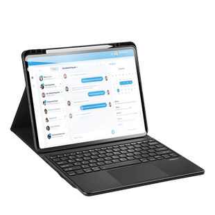 DUXDUCIS适用苹果iPadPro13寸键盘保护套一体式12.9平板Air4/5/6壳全包带笔槽妙控带触控板鼠标11寸2024分离