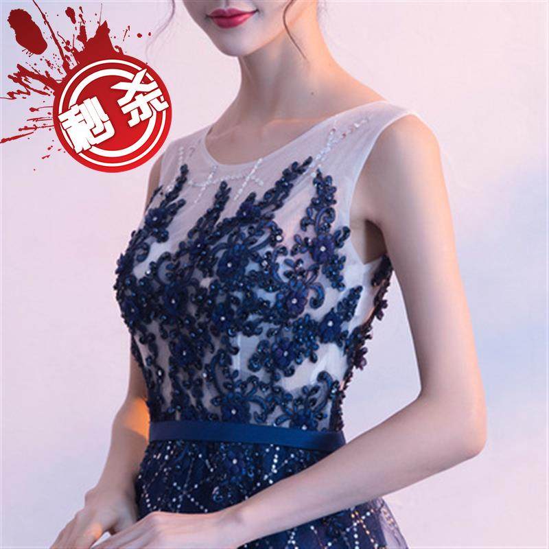 出租晚宴禮服女長款主持人晚禮服藍色亮片優雅高端連衣裙端莊大氣在類目 女裝/女士精品, 婚紗/旗袍/禮服, 禮服/晚裝中 - 來自Buy2taobao.com提供專業的淘寶代購服務
