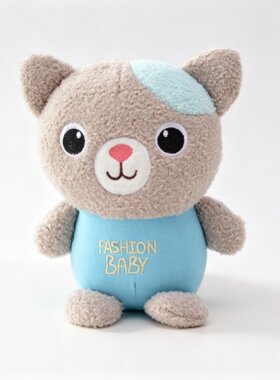 巨蟹座专属治愈小猫毛绒公仔可爱软萌玩偶女生生日礼物睡觉抱枕