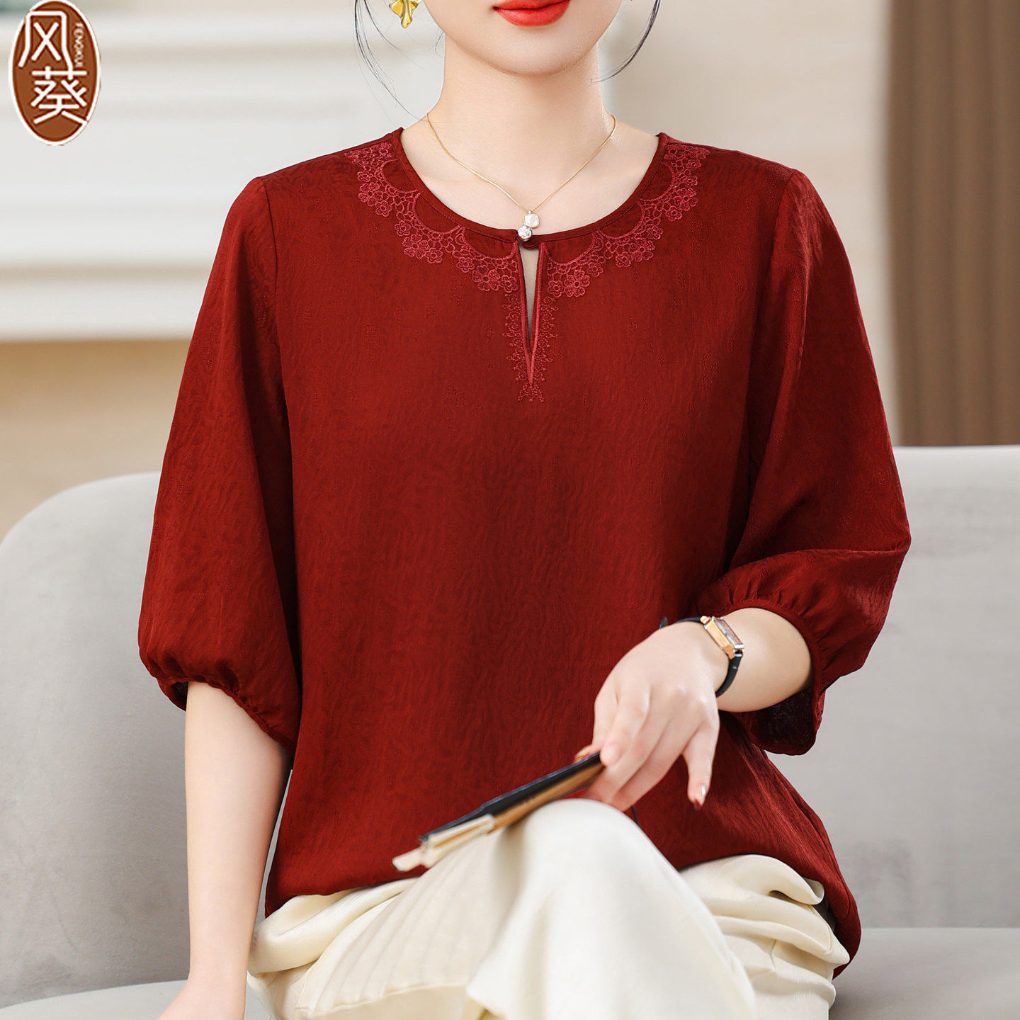 高端婚宴妈妈装贵夫人夏