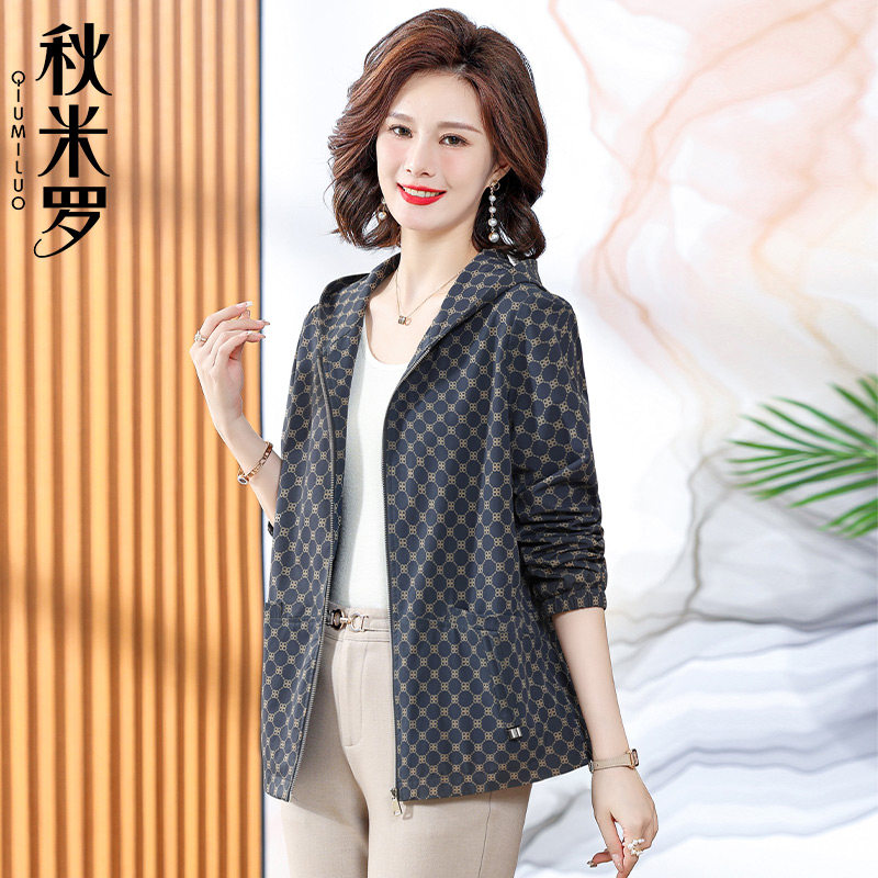 中年妈妈春装洋派外套女