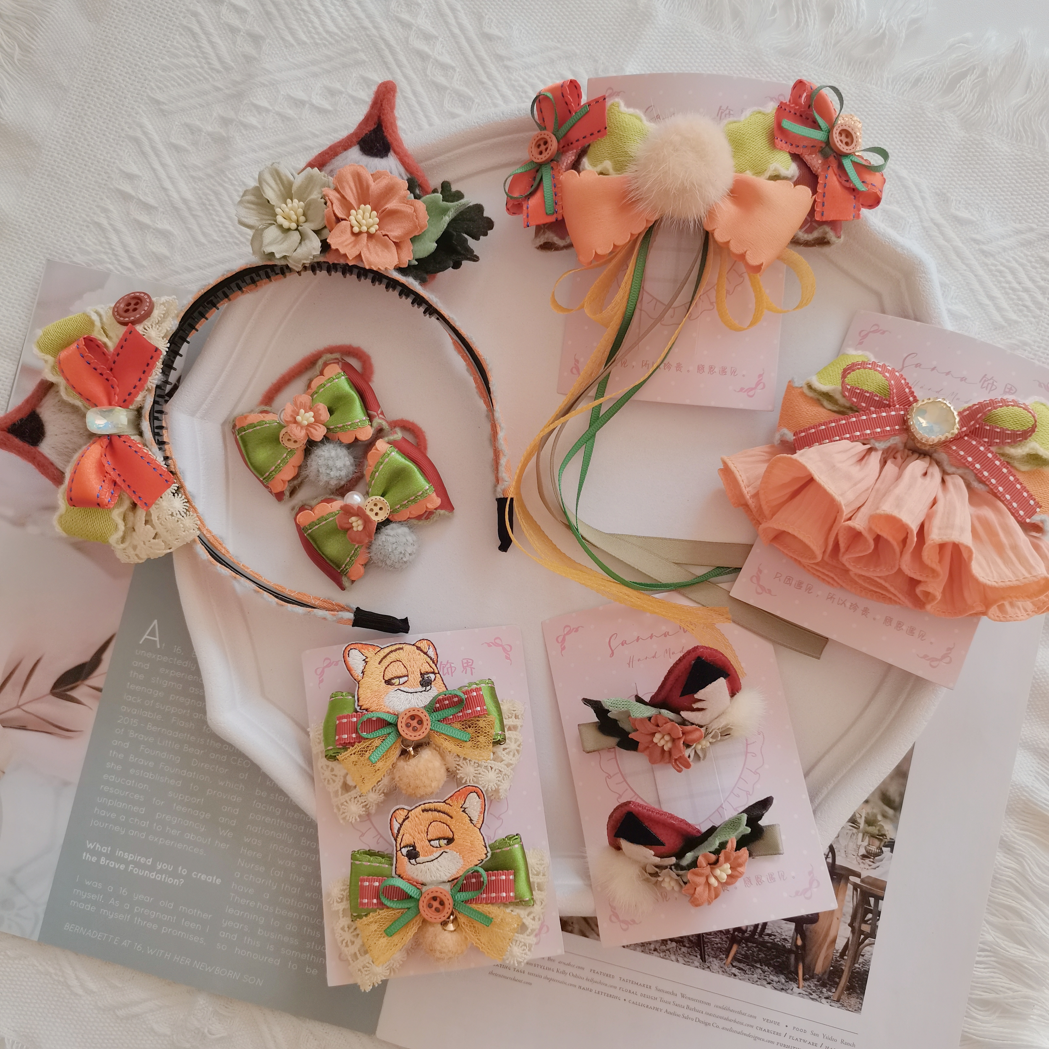 疯狂动物城尼克头发压夹