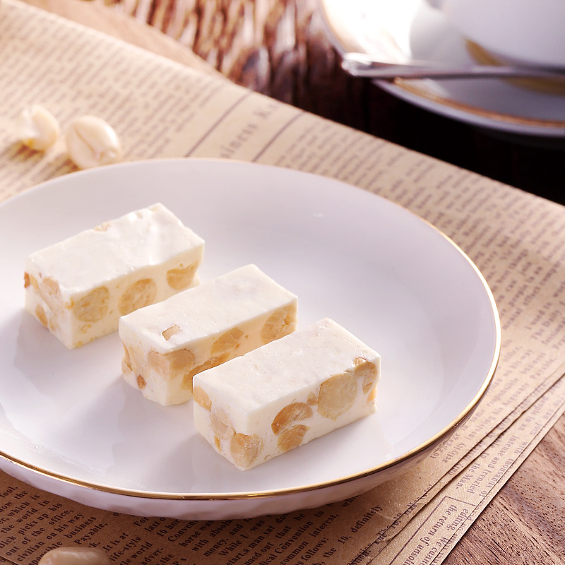 柏泰牛奶味牛轧糖400g礼盒金尊版结婚年货节日送礼糖果零食好吃