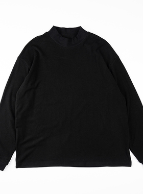 MUNDANE (MDE) 23AW 半高领保暖基础打底杉内搭休闲宽松长袖T恤男