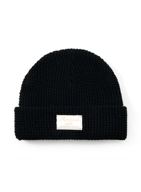 MUNDANE 25AW复古重磅羊毛华夫格针织帽冷帽