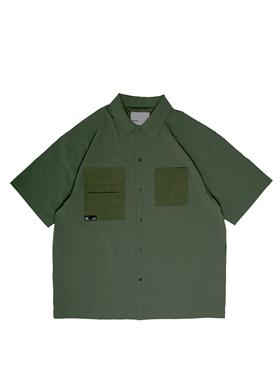 MUNDANE (MDE) RIBBON系列 户外拼接透气抗皱防污工装衬衫男