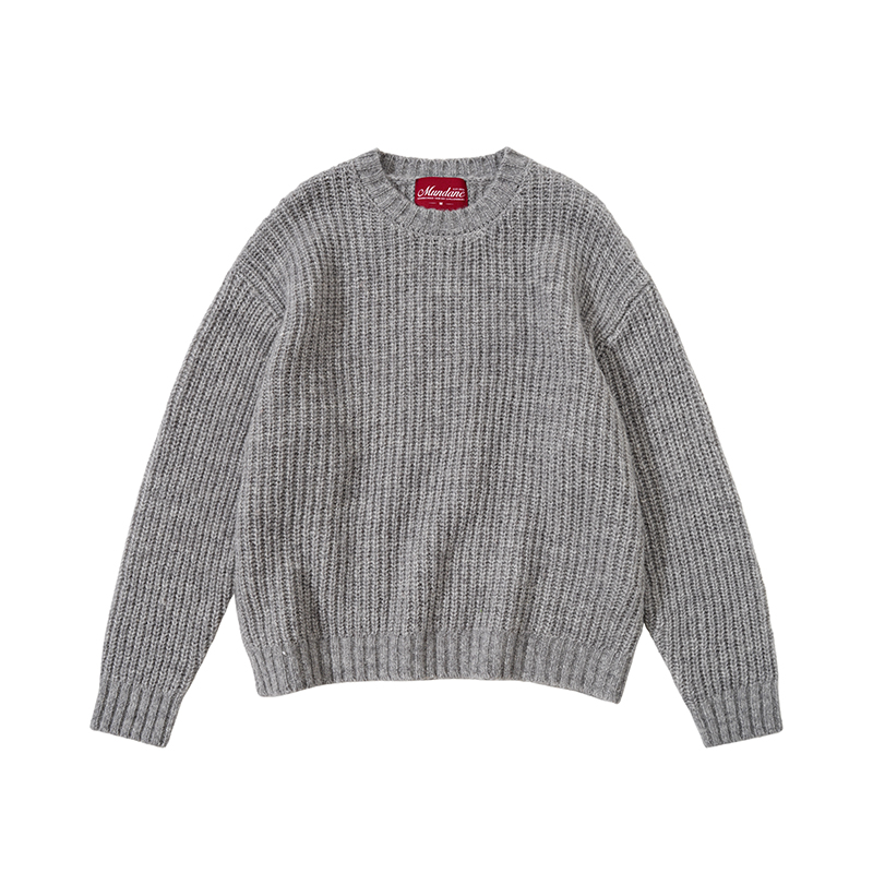 MUNDANEMDE定织复古格纹纯棉衬衫