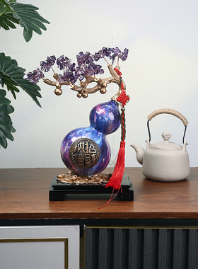 新中式葫芦摆件客厅装饰品