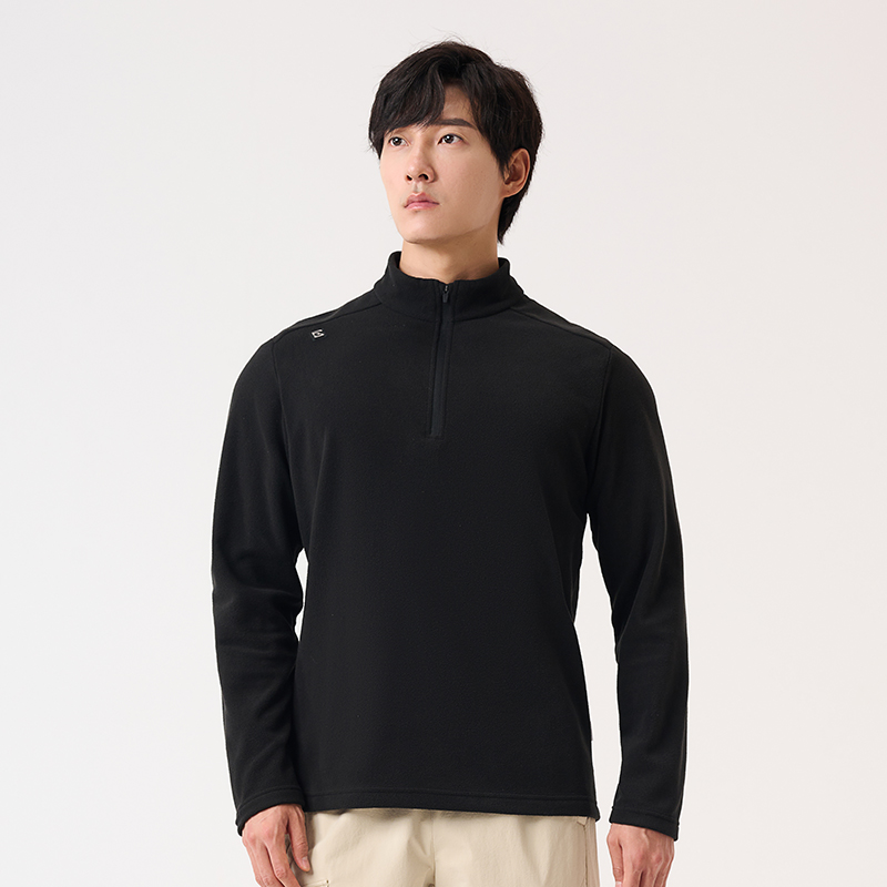 探路者男士防静电抓绒衣