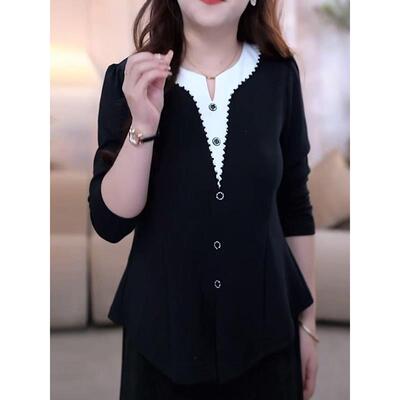 大码女装气质时尚T恤百搭