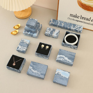 轻奢高级感国风祥云首饰品包装盒戒指耳环项链手串礼品天地盖空盒