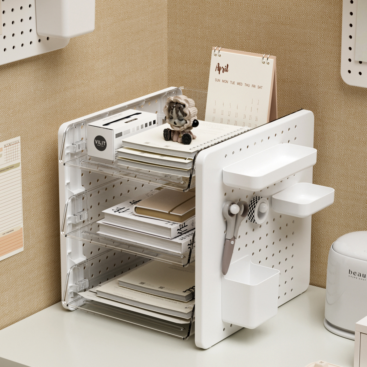 学生书本桌面收纳架多层置物架