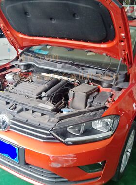 高尔夫嘉旅前发动机盖后盖后备箱尾门液压支撑杆气弹簧气压杆配件