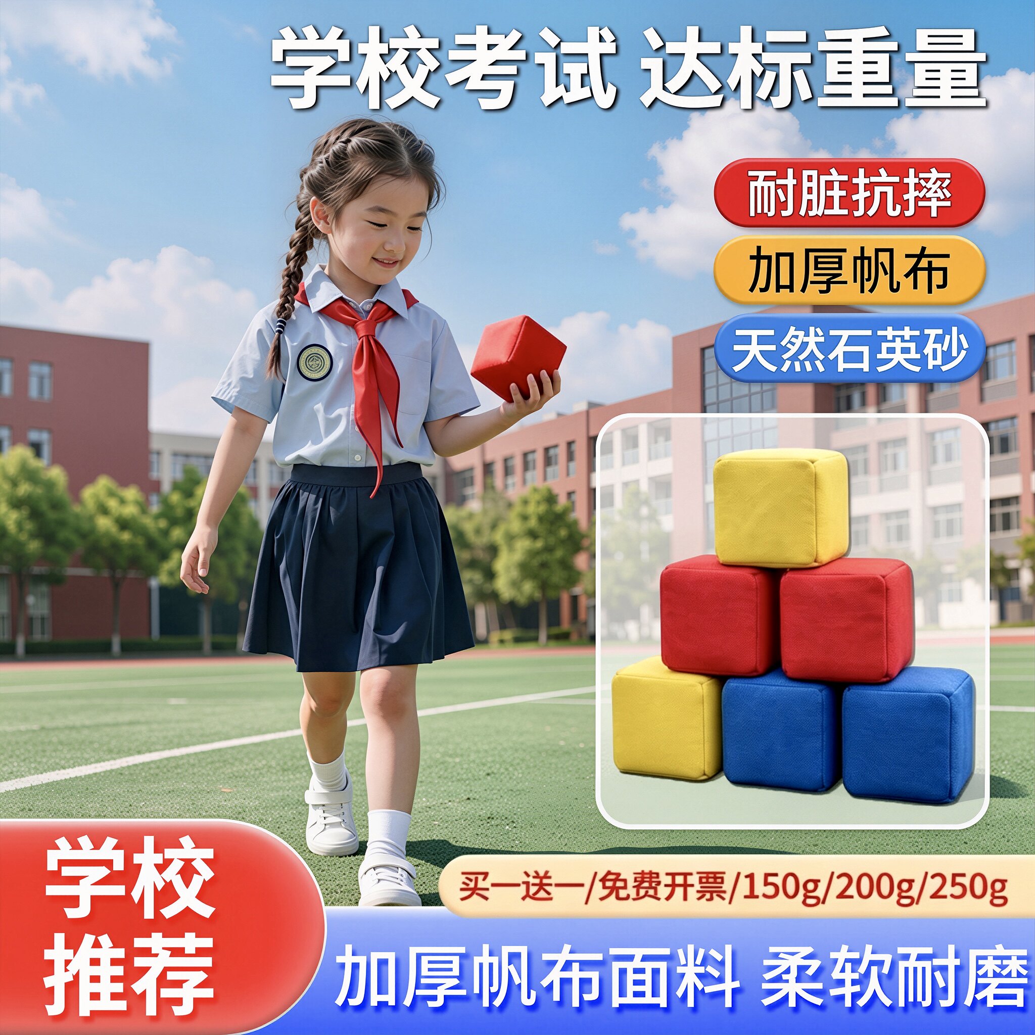 沙包小学生专用儿童丢沙包幼儿园沙包投掷体育考试达标体测沙袋