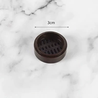 Черная пароварка, 3см