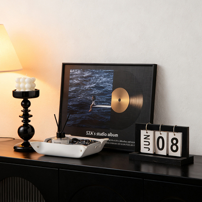 客厅桌面艺术装饰画摆件