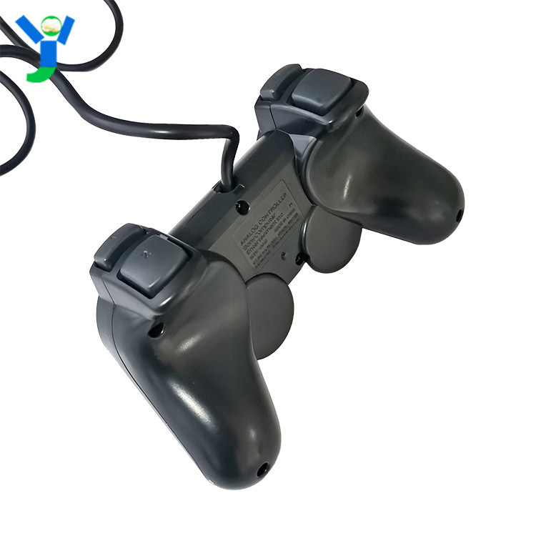 PS2 유선 컨트롤러 듀얼 모터 듀얼 진동 컴퓨터 컨트롤러 베어 지원 PS2 PS1 콘솔