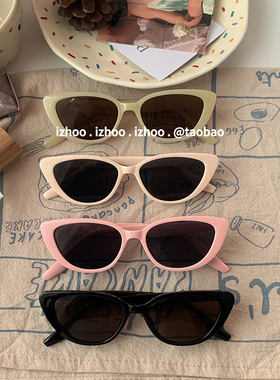 显脸小猫眼墨镜女款2024新款高级