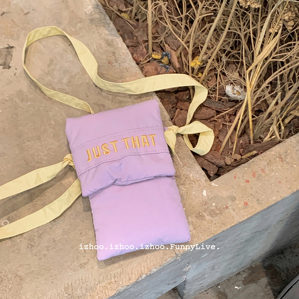 可爱夏天手机包女斜挎包迷你小包