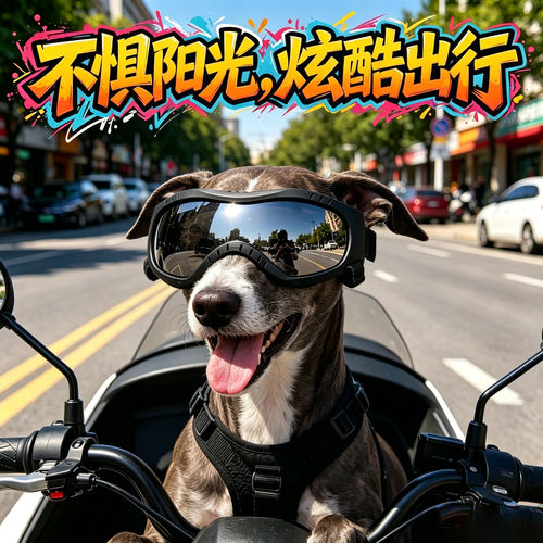 灵缇专用狗狗眼镜宠物墨镜小狗护目镜狗防风镜配饰大型犬太阳镜狗