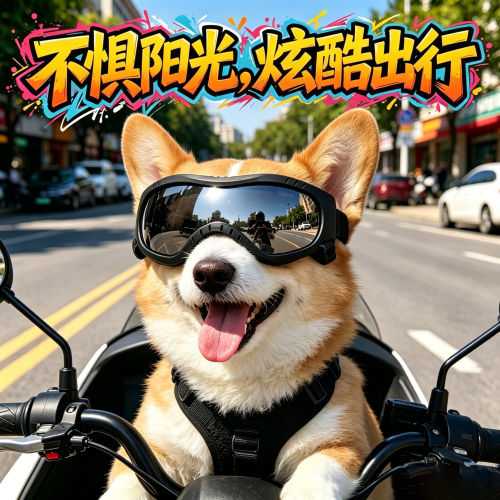 柯基专用狗狗眼镜宠物墨镜小狗护目镜狗防风镜配饰小型犬防晒骑行