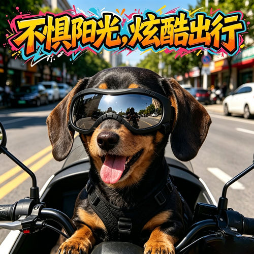 腊肠犬专用狗狗眼镜宠物墨镜小狗护目镜狗防风镜配饰小型犬太阳镜