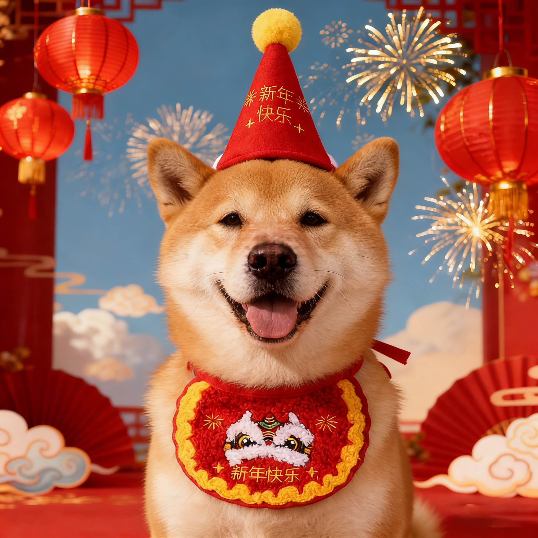 狗狗新年喜庆口水巾小狗围脖三角巾可爱围兜过年装饰品大型犬帽子,宠物/宠物食品及用品,围巾/口水巾,淘宝优惠券,粉丝福利购,淘宝优惠卷