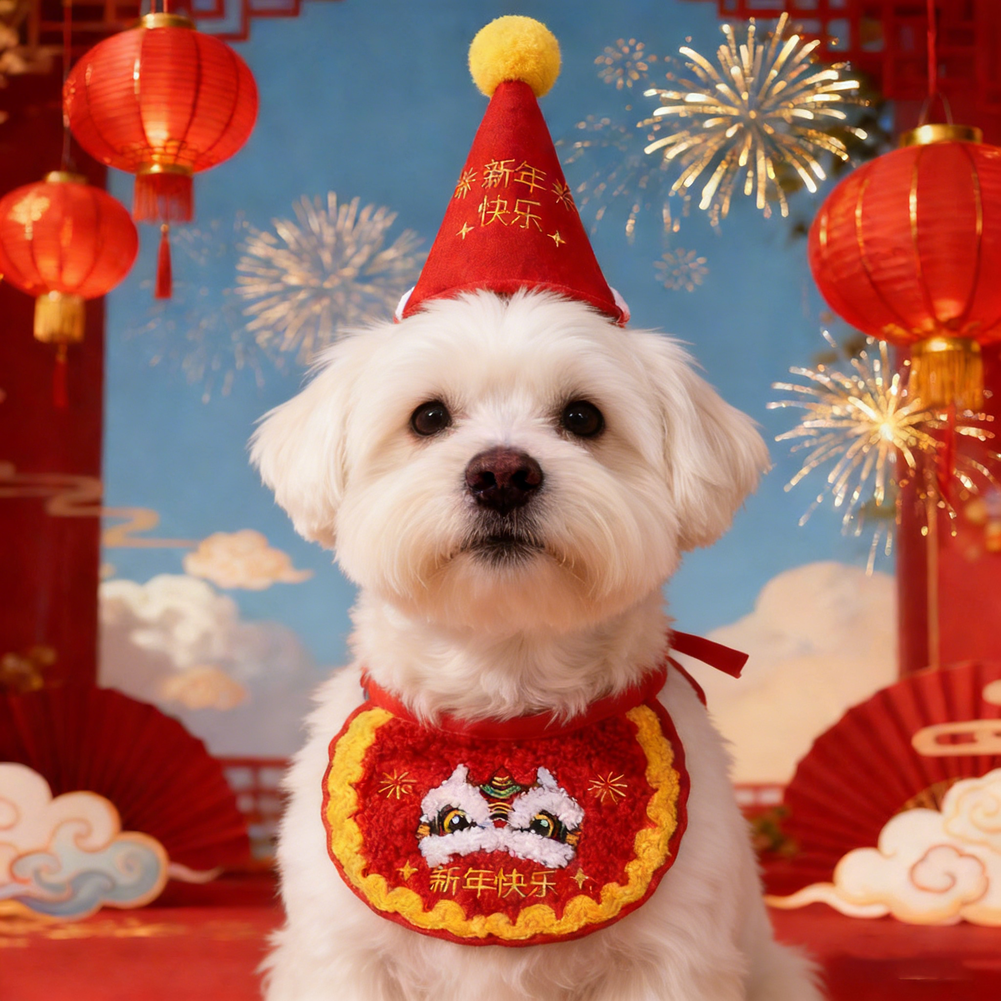 狗狗新年喜庆口水巾小狗围脖三角巾可爱围兜过年装饰品小型犬大狗,宠物/宠物食品及用品,围巾/口水巾,淘宝优惠券,粉丝福利购,淘宝优惠卷