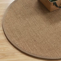 Thảm sisal châu Phi dệt rơm phòng khách Mỹ phòng ngủ bàn cà phê thảm trải sàn chống trượt tùy chỉnh - Thảm thảm đỏ sự kiện