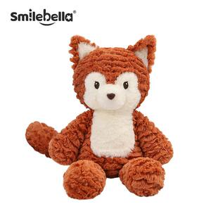 英国SmileBella可爱圣诞松鼠毛绒玩偶公仔布娃娃毛绒玩具生日礼物