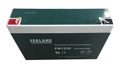 JX820D便捷式吸引器吸痰机蓄电池12V3AH/20HR SEALAKE FM1230