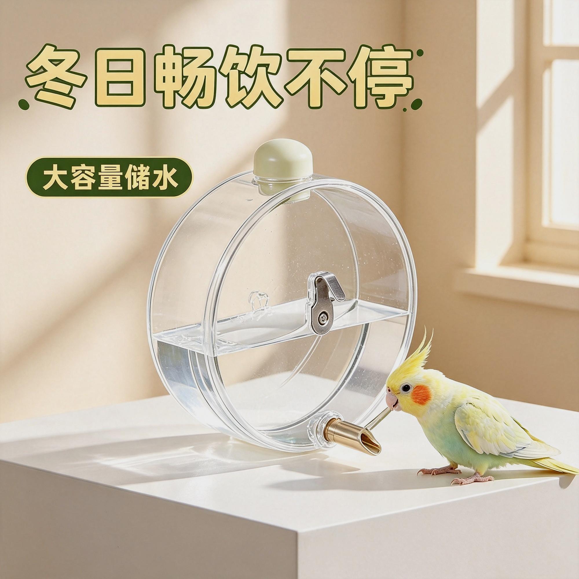 食鹦鹉饮水器撞针自动喂水专用