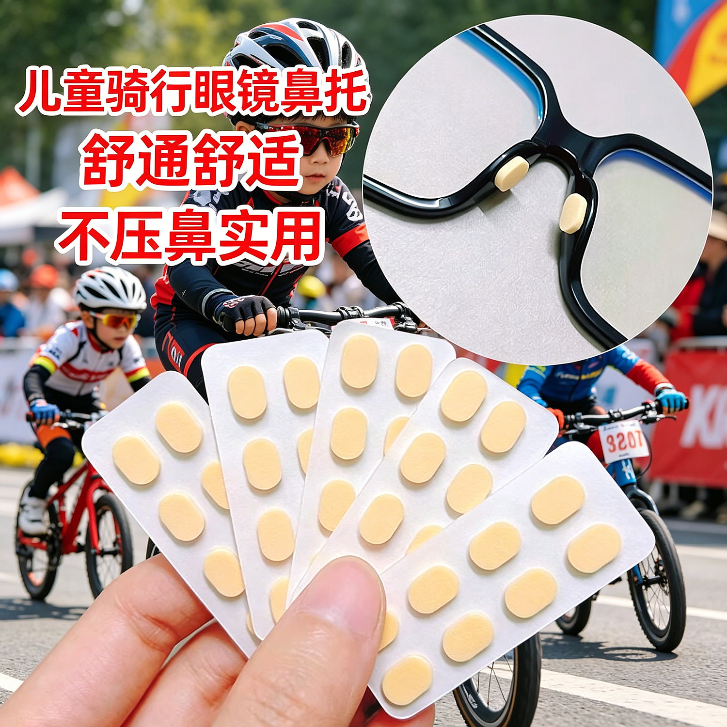 防压痛高年级用网课学习骑行镜