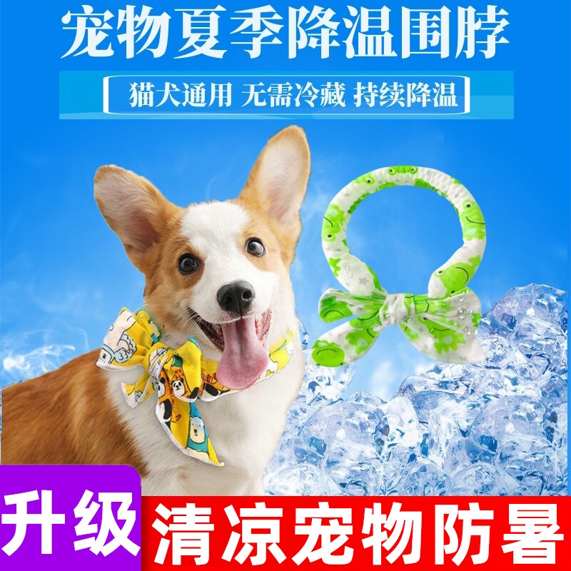 凉爽巾防物理宠物狗结冰宠物降温