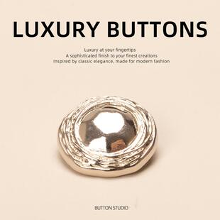 羊绒大衣专用红色大衣毛衣开衫扣子高端精致时尚衣服纽扣配件防晒