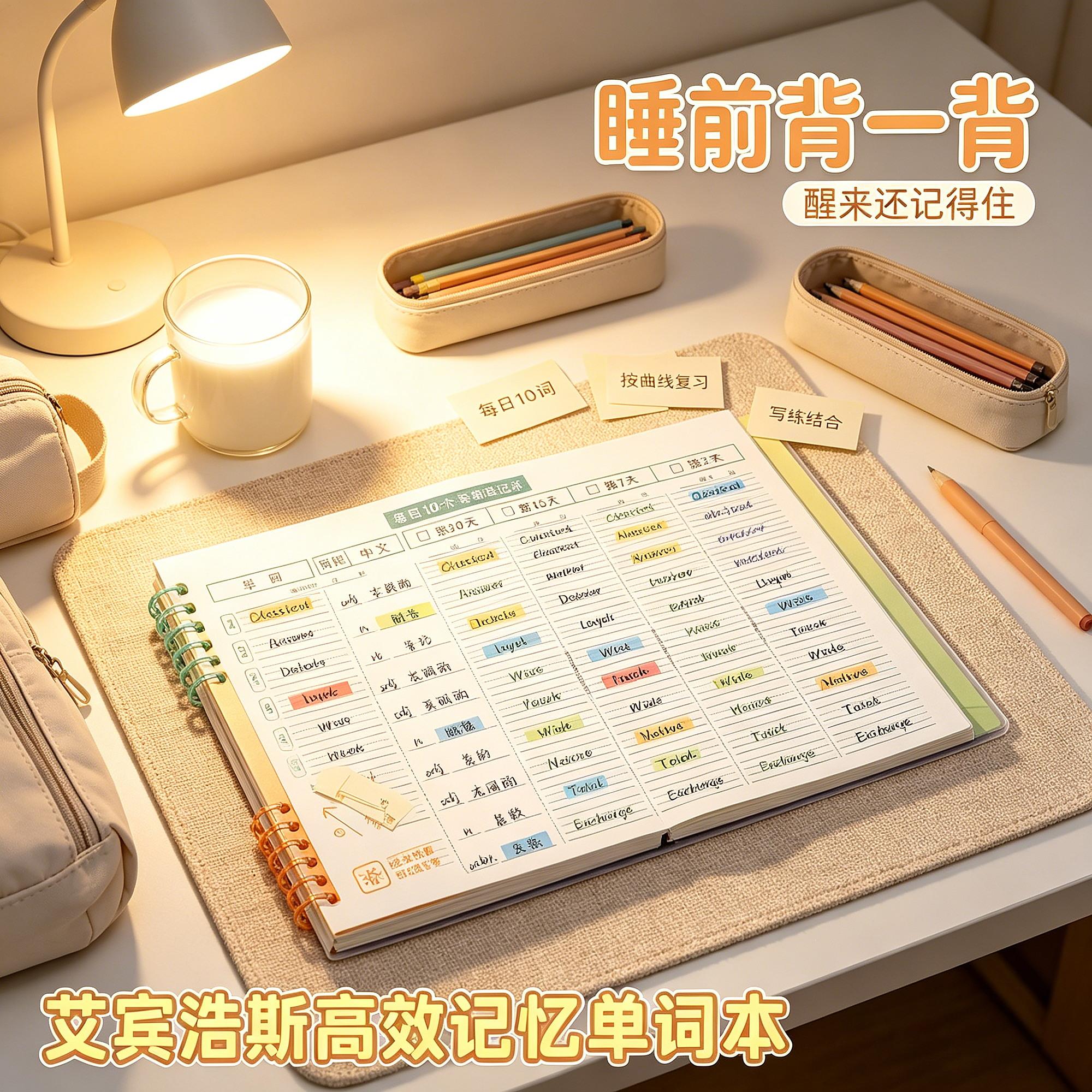可撕随身记忆法英语单词记背神