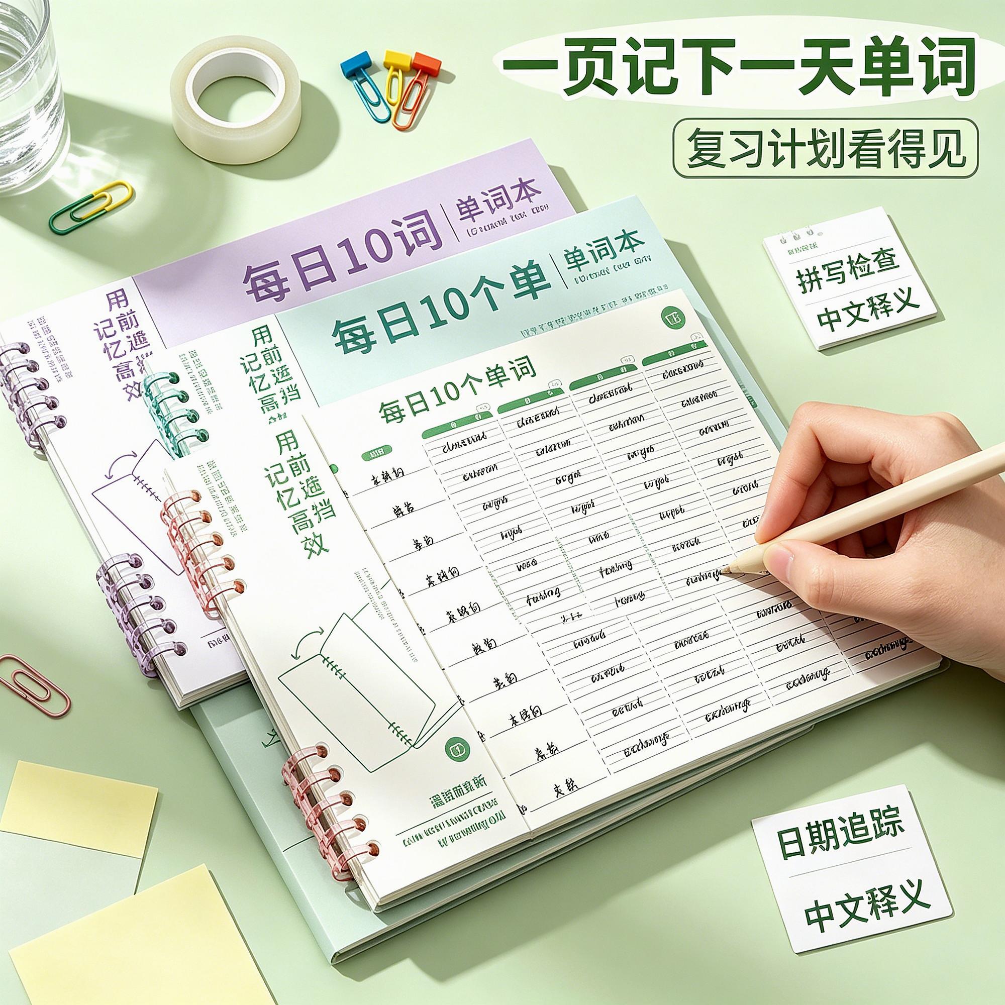 初中生专用考研本本子英语单词
