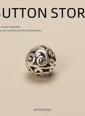 金属旗袍配件纽扣衣服扣子大全汉服古装茶艺禅服香云纱唐装雪纺女