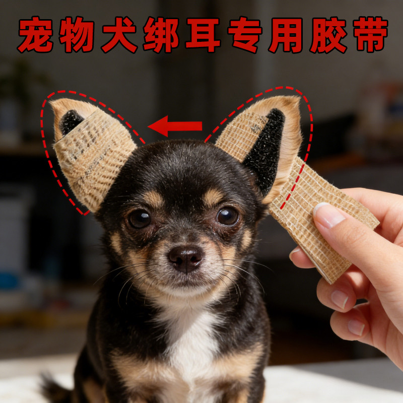 调节小点轻微耷拉耳小狗立耳神器