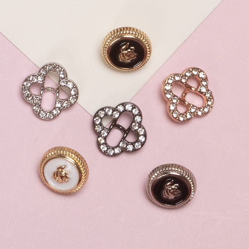 异形纽扣银色金色JK制服扣子