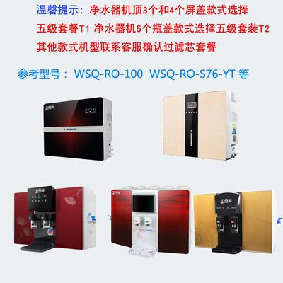 卫尚泉净水器滤芯WSQ-RO-100冷热一体机家用通用10寸活性炭纯水机