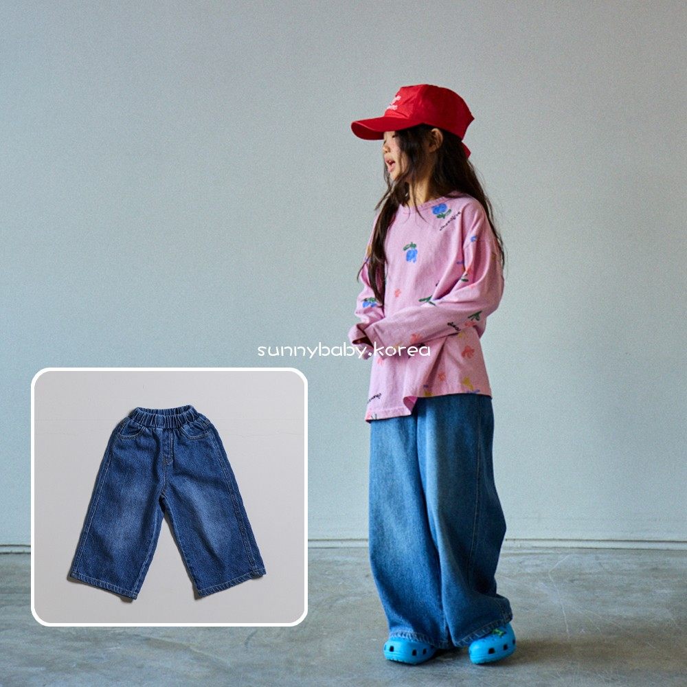 BONEOUNE韩国童装代购26春男女小大童棉洋气百搭松紧腰直筒牛仔裤,童装/婴儿装/亲子装,裤子,淘宝优惠券,粉丝福利购,淘宝优惠卷