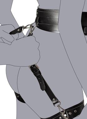 chocker项圈绳男用品牵引内衣束缚工具女仆项链性感头饰女用绳子