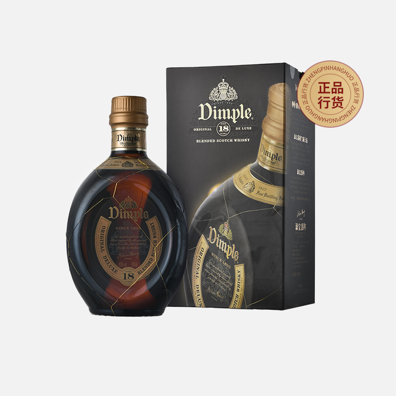 添宝18年苏格兰威士忌英国原装进口40%vol 700ml洋酒
