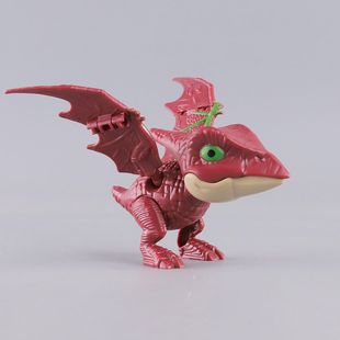 卡通翼龙小动物关节可动2 6岁宝宝礼物模型儿童咬手指恐龙玩具