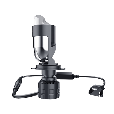 H4透镜LED大灯适用宏光mini悦动捷达致享缤智ix25阳光远近光一体